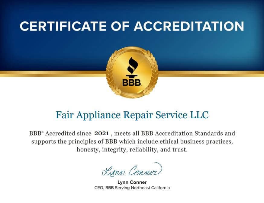 /awards-and-certifications/Fair Appliance Repair Service - BBB.jpg